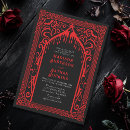 Search for vampire bat invitations Gothic