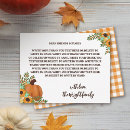 Search for pumpkin baby shower thank you cards Floral