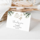 Search for winter baby shower thank you cards Boho