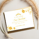 Search for quinceanera save the dates 15th birthday party fifteenth