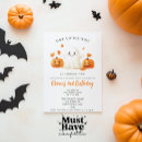 Search for our little boo is turning two birthday invitations Ghost