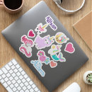 Search for rainbow mermaid stickers Unicorn