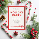 Search for candycane invitations Red
