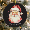 Search for black santa decor Watercolor