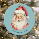 Search for santa claus christmas tree decorations Vintage