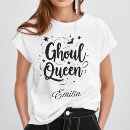 Search for queen of halloween tshirts For her