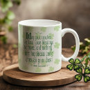 Search for irish blessing mugs Shamrock