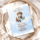 Search for the adventure begins baby shower invitations Passport