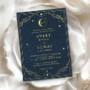 Search for blue moon wedding invitations Elegant