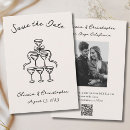 Search for champagne save the dates Retro