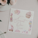 Search for pink cupcake napkins Sweet one