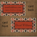 Search for handsome business cards Professional