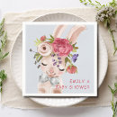 Search for bunny baby shower napkins Modern