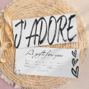 Search for cute valentines day invitations Black and white