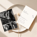 Search for photo collage wedding invitations Black and white