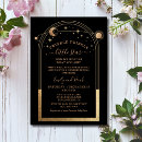 Search for black gold baby shower invitations Twinkle twinkle little star