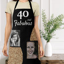 Search for birthday aprons Black