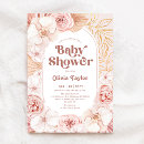 Search for pink floral baby shower invitations Arch