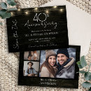 Search for 40th anniversary wedding save the dates Elegant