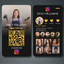 Search for influencer business cards Makeup artist lashes beauty