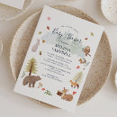 Search for boho woodland baby shower invitations Bear