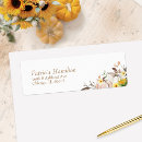 Search for fall colours return address labels Pumpkin