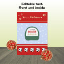 Search for soccer coach christmas cards Funny