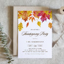 Search for leaves thanksgiving invitations Autumn