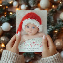Search for my first christmas cards New baby