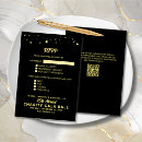 Search for corporate event rsvp cards Black