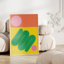 Search for geometric posters Vibrant