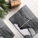 Search for black and white marble wrapping paper Modern