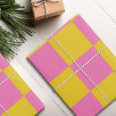 Search for pink plaid wrapping paper Retro