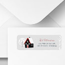 Search for greeting return address labels Seasonal