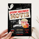 Search for scary movie night invitations Popcorn