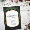 Search for mistletoe christmas invitations Modern