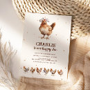 Search for chicken birthday invitations Watercolor