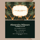 Search for vintage art deco business cards Cosmetologist