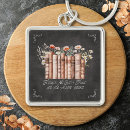 Search for chalkboard key rings Floral