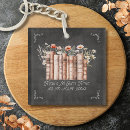 Search for chalkboard key rings Floral