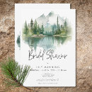 Search for mountain bridal shower invitations Outdoor