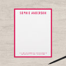 Search for pink stationery paper Modern