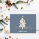Search for tree business christmas cards Simple minimal