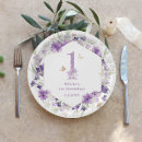 Search for purple butterfly plates Elegant