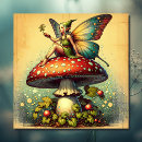 Search for vintage mushrooms posters Fairytale