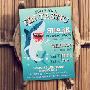 Search for jawsome invitations Under the sea party