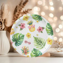 Search for luau paper plates Hawaii
