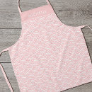 Search for pink ribbon aprons Modern
