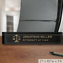 Search for judge name plates Black
