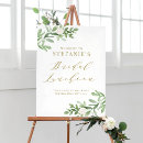 Search for gold bridal shower signs Botanical
